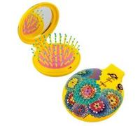 Brosse à cheveux avec miroir - Lady Retro Dahlia - Pylones 4 G