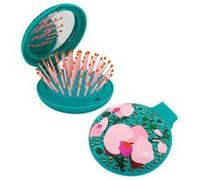 Brosse à cheveux avec miroir - Lady Retro Orchid Blue - Pylones 2 G