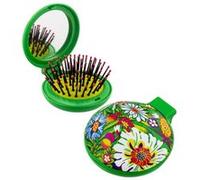 Brosse à cheveux avec miroir - Lady Retro Songe de Printemps - Pylones 10 G