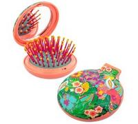 Brosse à cheveux avec miroir - Lady Retro Tropical - Pylones 5 G