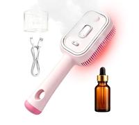 Brosse à cheveux avec pulvérisateur d'eau Peigne massage portable