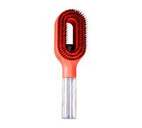 Brosse à cheveux avec pulvérisation d'eau, démêlant intégré, 23 x 7 x 5 cm, outil de toilettage antistatique, peigne de coiffage hydratant, design anti-fuite, pour cheveux bouclés, épais