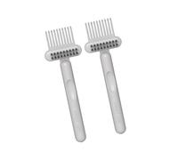 Brosse à cheveux avec structure creuse, épilation rapide pour voyage, brosse à cheveux, outil de nettoyage rapide pour peigne, brosse nettoyante