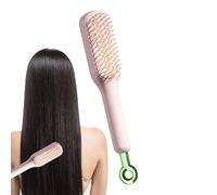 Brosse à cheveux bouclés - Brosse pour définir les boucles | Poils de sanglier, | Peigne de massage antistatique autonettoyant cheveux bouclés longs qui non, réduisent la traction et la sep