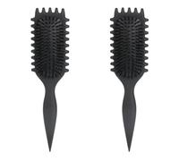 Brosse à cheveux bouclés, nouvelle brosse à modeler Brosse coiffante multifonction adaptée pour les cheveux bouclés, améliorer les cheveux bouclés, aussi bien pour les hommes que pour les femmes (2