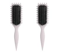Brosse à cheveux bouclés, nouvelle brosse à modeler Brosse coiffante multifonction adaptée pour les cheveux bouclés, améliorer les cheveux bouclés, aussi bien pour les hommes que pour les femmes (2