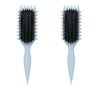 Brosse à cheveux bouclés, nouvelle brosse à modeler Brosse coiffante multifonction adaptée pour les cheveux bouclés, améliorer les cheveux bouclés, aussi bien pour les hommes que pour les femmes (2