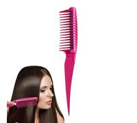 Brosse à cheveux - Brosse à cheveux - Peigne à cheveux avec roulettes - Peigne démêlant avec roulettes - Peigne anti-épissure - Peigne anti-épissure pour salon de coiffure