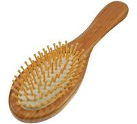 Brosse à cheveux Brosse Fantastique Fantastique Brosse à cheveux, Bois de bambou, Crayons en bois avec boutons, 23 x 6,5 cm