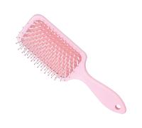 Brosse à cheveux carrée - Brosse à cheveux flexible pour femme - 7,5 x 3 x 21,5 cm - Brosse à cheveux pour homme