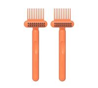 Brosse à cheveux compacte multifonction sans danger pour peignes et brosses délicats, matériaux durables