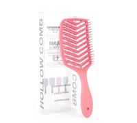 Brosse à cheveux creuse, peigne pratique démêlant, massage, coiffure pour cheveux secs et humides