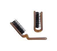 Brosse à cheveux de poche - Brosse à cheveux démêlante pliable, outil de coiffure facile à transporter, brosse à cheveux pliable antistatique pour un peignage lisse, brosse à cheveux portable pour la