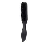 Brosse à cheveux de sanglier - Brosse à cheveux - Outil de rasage - Brosse à moustache pratique - Cadeau pour père, homme, ami
