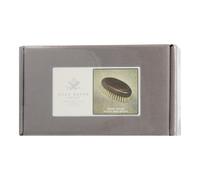 Brosse à cheveux de voyage Acca Kappa pour hommes style militaire bois d'ébèn...