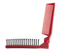 Brosse à cheveux de voyage pliable - Peigne de poche portable | Brosse et peigne, brosses compactes pour et adultes, filles, mini miroir de coiffeuse, accessoire de sac à main, petit