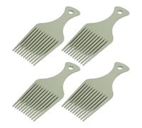 Brosse à Cheveux Démêlante, 10 Pièces, Peigne à Dents Larges, Kit de Brosse Portable pour Coloration des Cheveux, Brosse de Coiffure pour Femmes et Hommes, Poignée Ergonomique