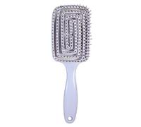 Brosse à cheveux démêlante antistatique pour cuir chevelu - Peigne de massage pour cheveux courts et épais - Pour homme et femme - Pour cheveux bouclés courts et épais
