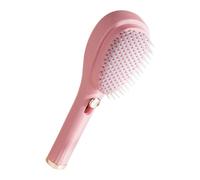 Brosse à cheveux démêlante autonettoyante résistante à la chaleur - Brosse à cheveux démêlante pour femme - Facile à peigner et à nettoyer