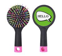 Brosse à cheveux démêlante avec base coussin pour chat en langue quotidienne