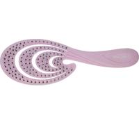 Brosse à cheveux démêlante douce coloris rose