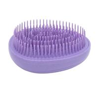 Brosse à Cheveux Démêlante en Forme D'œuf, 4 Pièces, Peigne de Massage en Paille de blé, Brosse Démêlante pour Cheveux Bouclés, Longs et épais