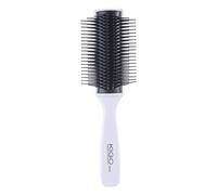 Brosse à cheveux démêlante ergonomique avec large rangée de dents rondes et boules pour un séchage plus rapide