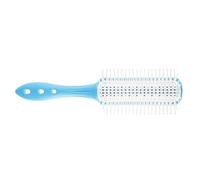 Brosse à cheveux démêlante ergonomique avec poils doux et design creux - Outil de coiffure - Peigne de coiffure pour tête huilée - Peigne à cheveux en carbone