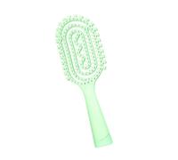Brosse à cheveux démêlante ergonomique avec poils doux et design creux pour un séchage plus rapide
