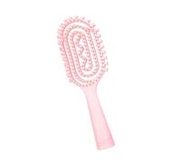 Brosse à cheveux démêlante ergonomique avec poils doux et design creux pour un séchage plus rapide