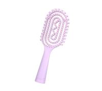 Brosse à cheveux démêlante ergonomique avec poils doux et design creux pour un séchage plus rapide
