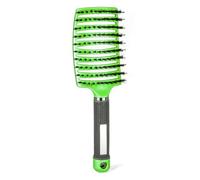 Brosse à cheveux démêlante femme bouclée enfant anti frisottis tous afro séchant longue épaisse fine sèche brosses peigne femme ondulée sanglier humide lisse démêlante (E)