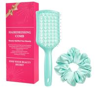 Brosse à cheveux démêlante humide ou sèche pour tous les types avec chouchous sans nœuds démêlant 2 accessoires démêlants et élastiques accessoires pour cheveux