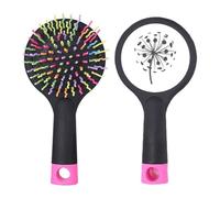 Brosse à cheveux démêlante motif fleurs pissenlit Contour S Base coussin