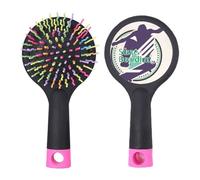 Brosse à cheveux démêlante pour athlètes de sports extrêmes, planche à roulettes, illustration, base coussin