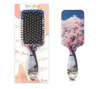 Brosse à cheveux démêlante pour cheveux humides et secs, peignes à coussin d'air japonais Sakura pour femmes, hommes, garçons, filles, enfants, brosse de massage pour cheveux bouclés ou raides
