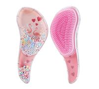 Brosse à cheveux démêlante pour femmes, hommes, enfants, cheveux épais et bouclés - Utilisation humide et sèche - Élimine les nœuds et les nœuds - Brosse à cheveux pour femme - Cheveux fins - Sans