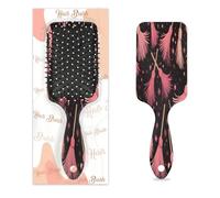 Brosse à cheveux démêlante pour homme et femme - Brosse à cheveux souple à poils souples (balai rose Halloween)