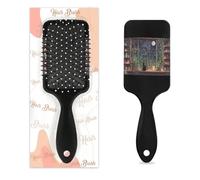 Brosse à cheveux démêlante pour homme et femme - Brosse à poils souples et souples - Pour rebord de fenêtre de nuit - Chat