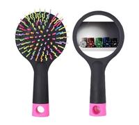 Brosse à cheveux démêlante pour jeux de cartes à jetons, base coussin