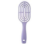 Brosse à cheveux démêlante pratique - Peigne creux lisse et maniable pour tous les types de cheveux - Utilisation quotidienne