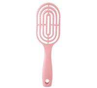 Brosse à cheveux démêlante pratique - Peigne creux lisse et maniable pour tous les types de cheveux - Utilisation quotidienne