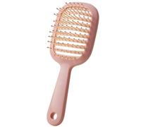 Brosse à cheveux Detangler - Brosse à cheveux mouillée - Brosse bouclée portable mignonne - Massage Comb Bounce - Serviette bouclée