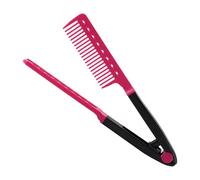 Brosse à cheveux domestique, peigne à cheveux pour lisser, outil de façonnage multifonction pour voyage, hôtel, dortoir, voyage d'affaires et maison, 25 x 3,7 x 2 cm