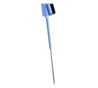 Brosse à cheveux double face avec un peigne à extrémité pointue multi-usage