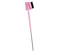 Brosse à cheveux double face avec un peigne à extrémité pointue multi-usage