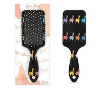 Brosse à cheveux drôle teckel humide et sec avec coussin d'air brosse à cheveux en plastique démêlante pour enfants adultes cadeau de rentrée scolaire femme homme