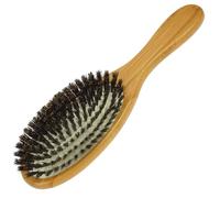 Brosse à cheveux en bambou avec poils naturels