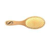 Brosse à Cheveux en Bambou Naturel Végan - Démêlante, Antistatique et Respectueuse de l’Environnement - 109 Picots Souples sur Coussin pour un Brossage agréable avec Effet Massant - Sun&Sia