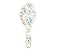 Brosse à cheveux en bois Modèle aquarelle Aventure florale Brosse à cheveux Paddle en bois Brosses à cheveux en bois Brosse à cheveux Massage en bois